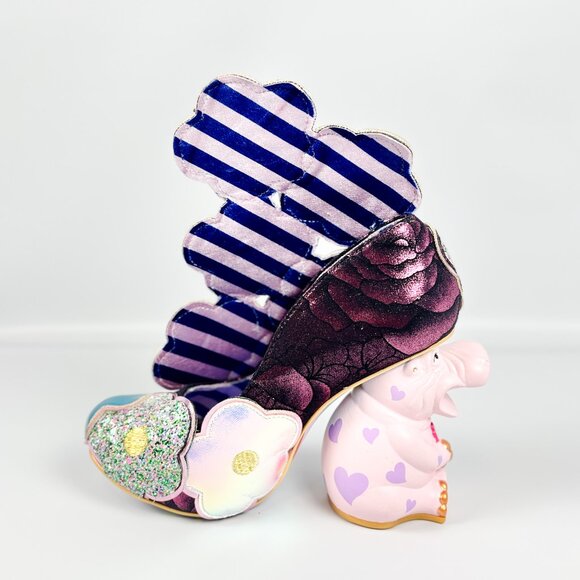 Irregular Choice Hippo Ray Turquoise Character Heels – Size 39 – Rare - Picture 6 of 8